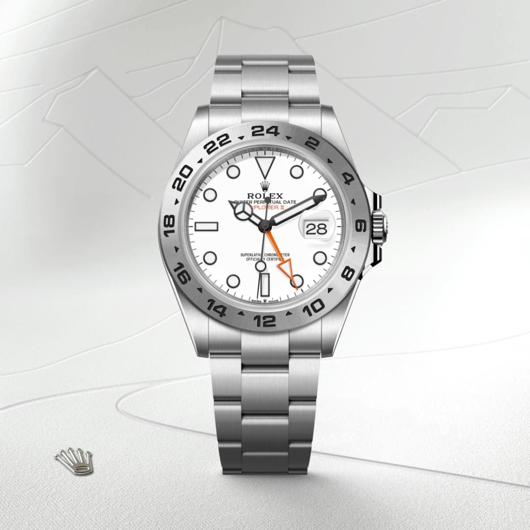 Rolex Explorer II Oyster, 42 mm, Oystersteel