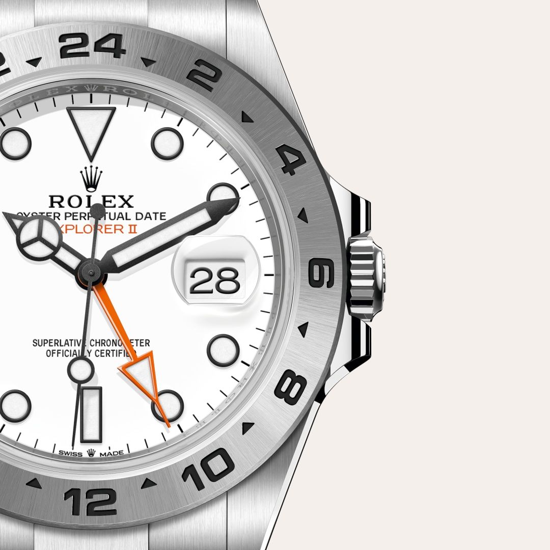 Rolex Explorer II Oyster, 42 mm, Oystersteel