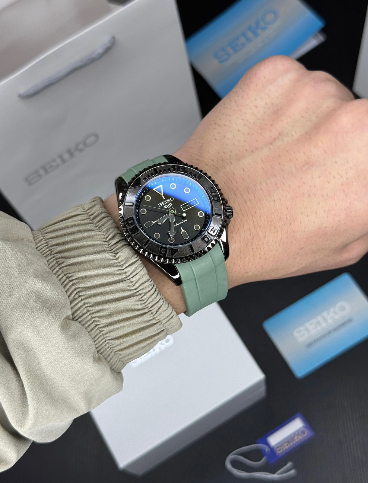 Seiko Automatic Open Heart