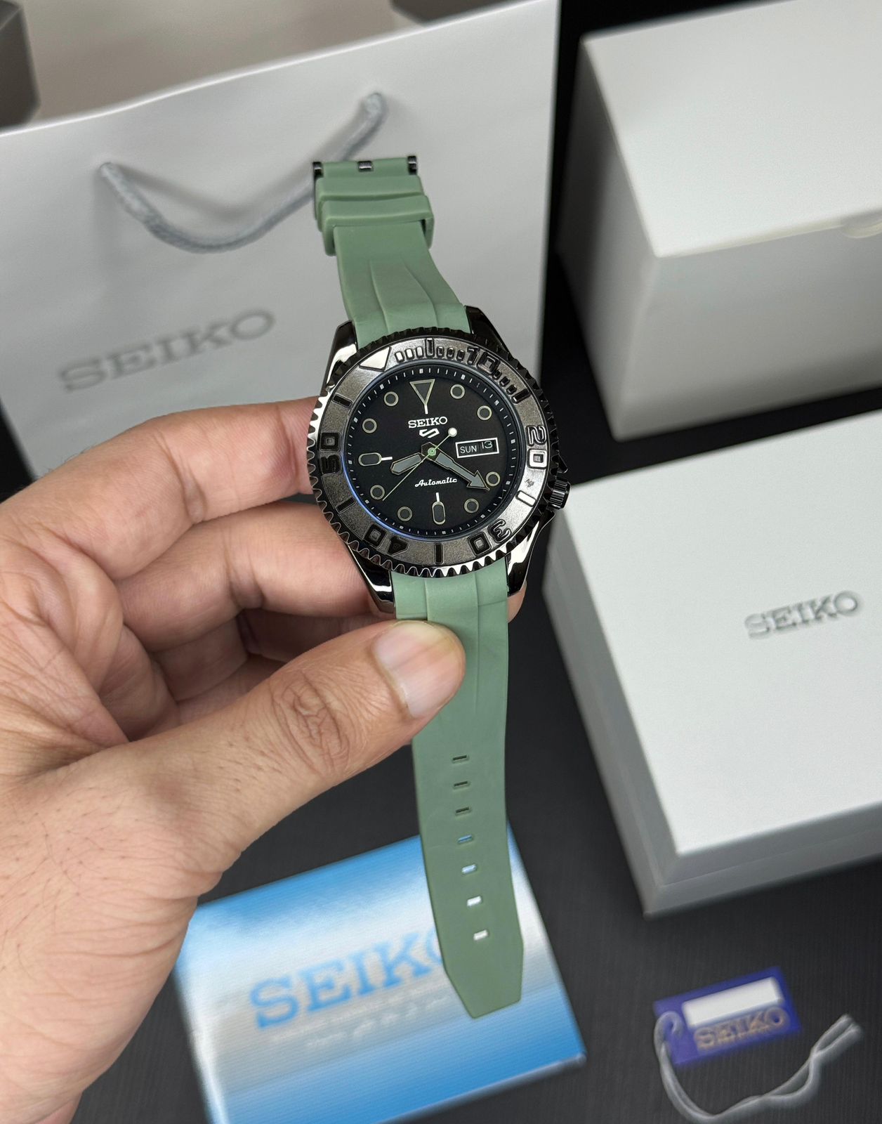 Seiko Automatic Open Heart