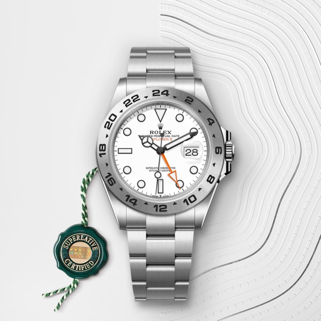 Rolex Explorer II Oyster, 42 mm, Oystersteel