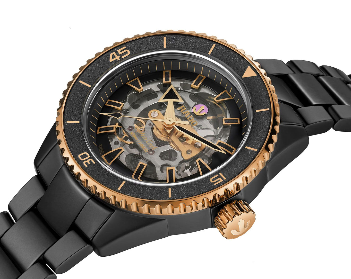 Rado Captain Cook High-Tech Ceramic Skeleton