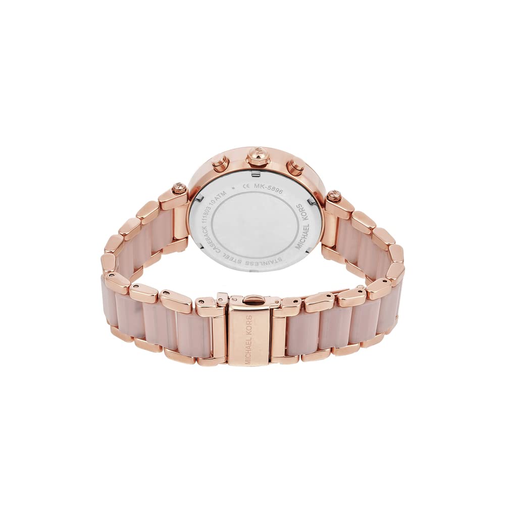Michael Kors Women Rose Gold-Toned Analogue Watch MK5774