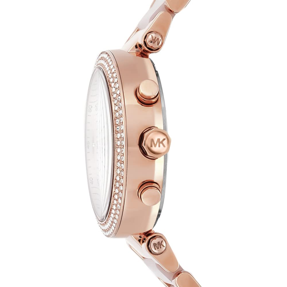 Michael Kors Women Rose Gold-Toned Analogue Watch MK5774