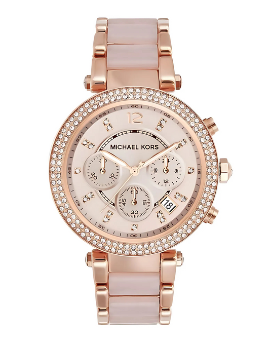 Michael Kors Women Rose Gold-Toned Analogue Watch MK5774