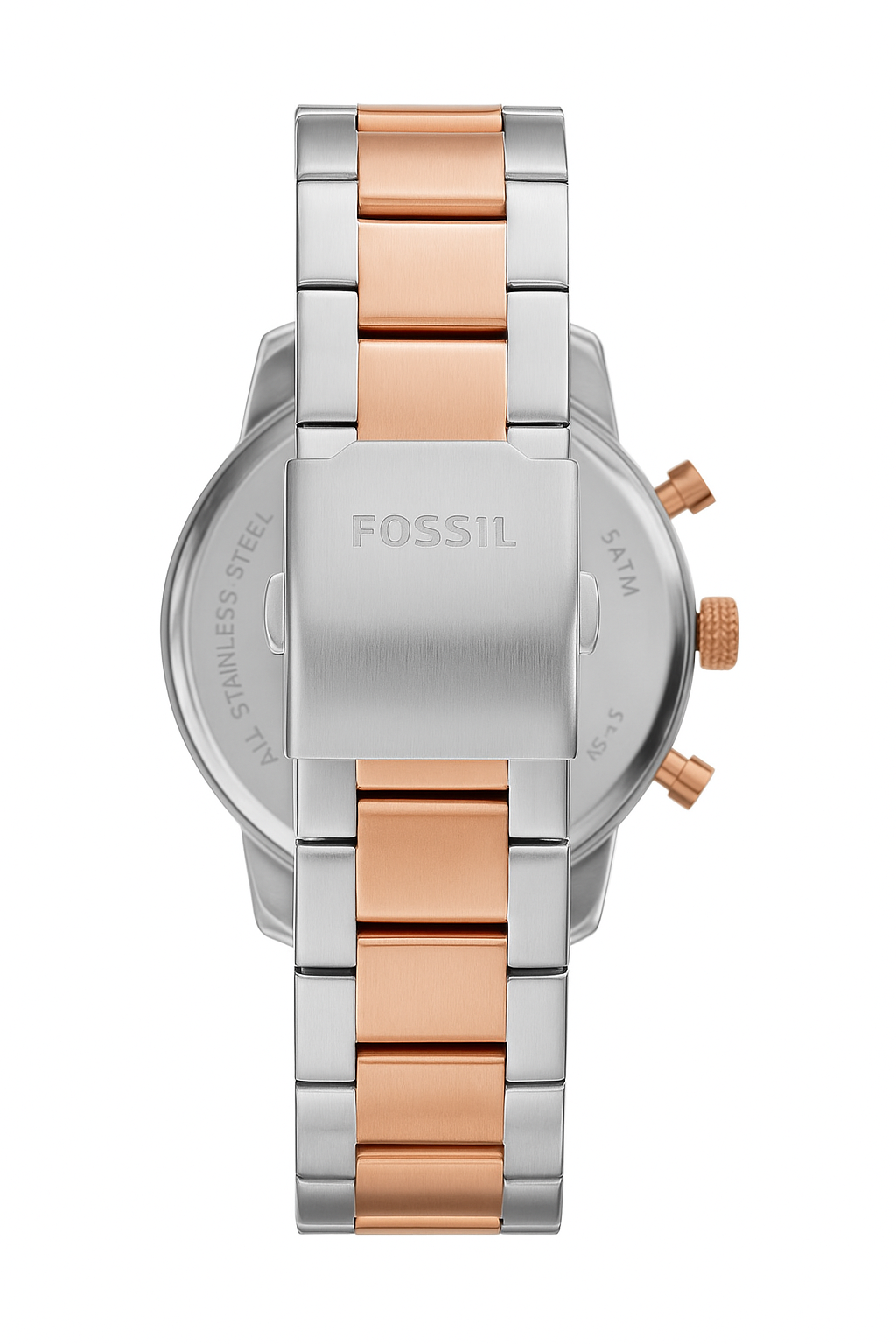 Fossil Two-Tone Japanese Chronograph